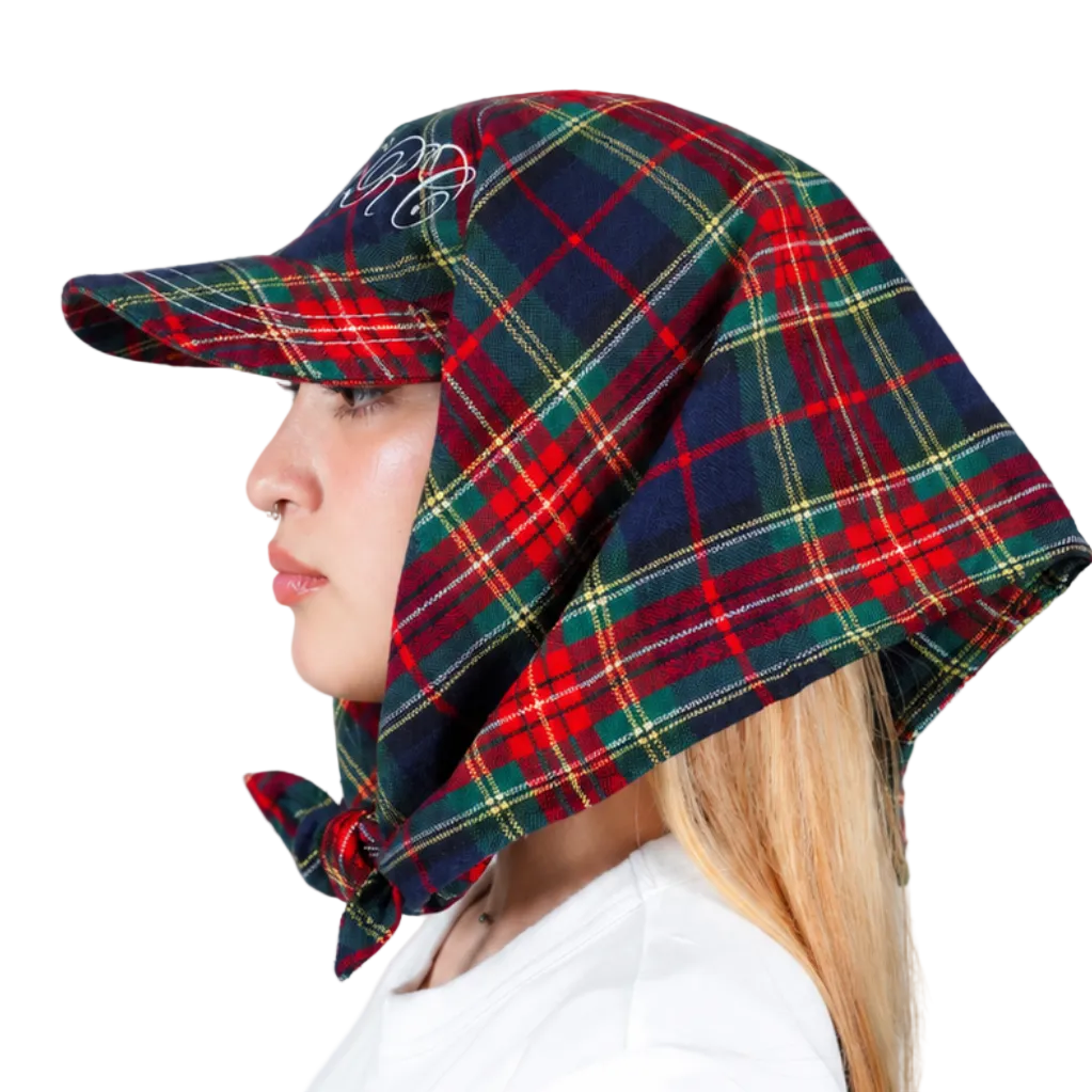 Tartan Tie Hat (Red)
