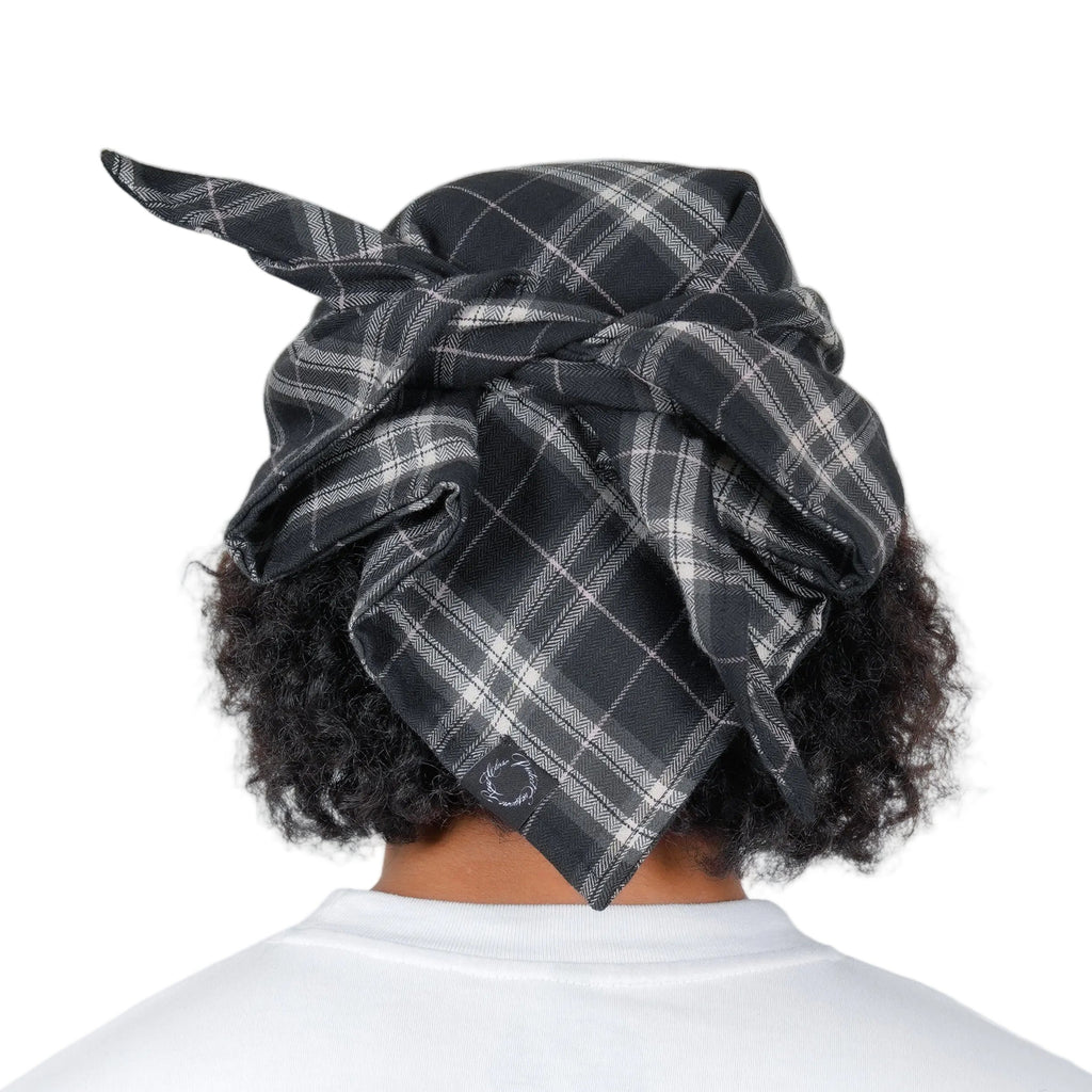 Tartan Tie Hat (Black)
